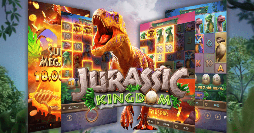 Slot-Kerajaan-Jurassic-Di-mana-Dinosaurus-Berkeliaran-dan-Jackpot-Berkuasa